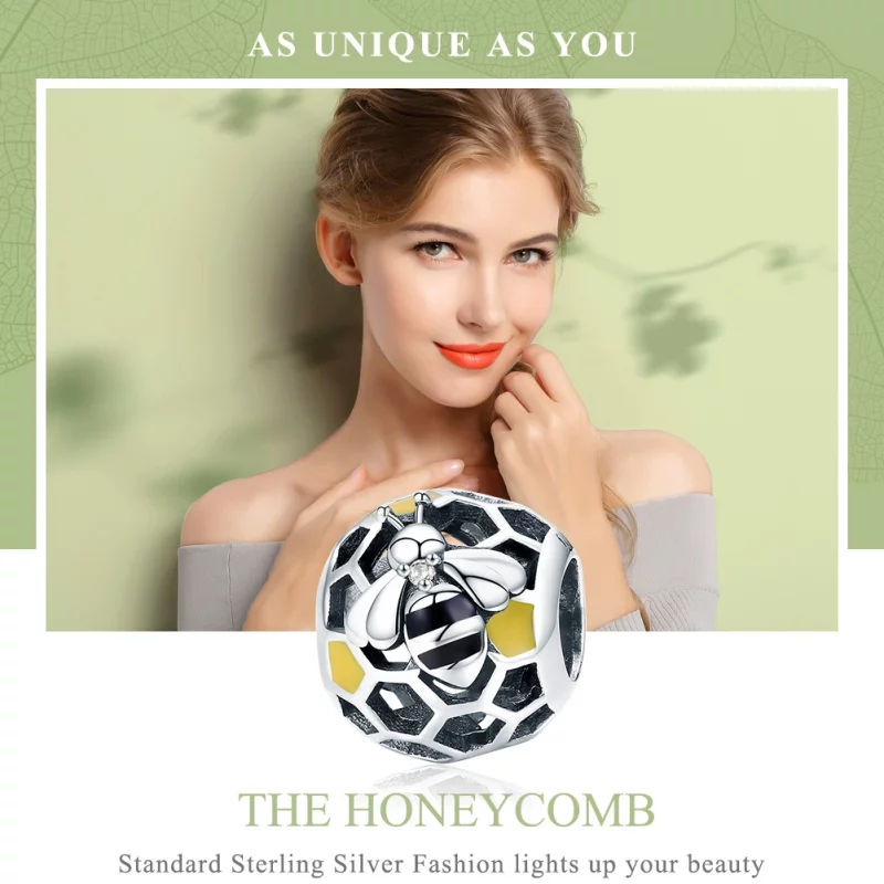 (image pour) Charm Style PANDORA la ruche des abeilles - SCC779 - Afficher 6