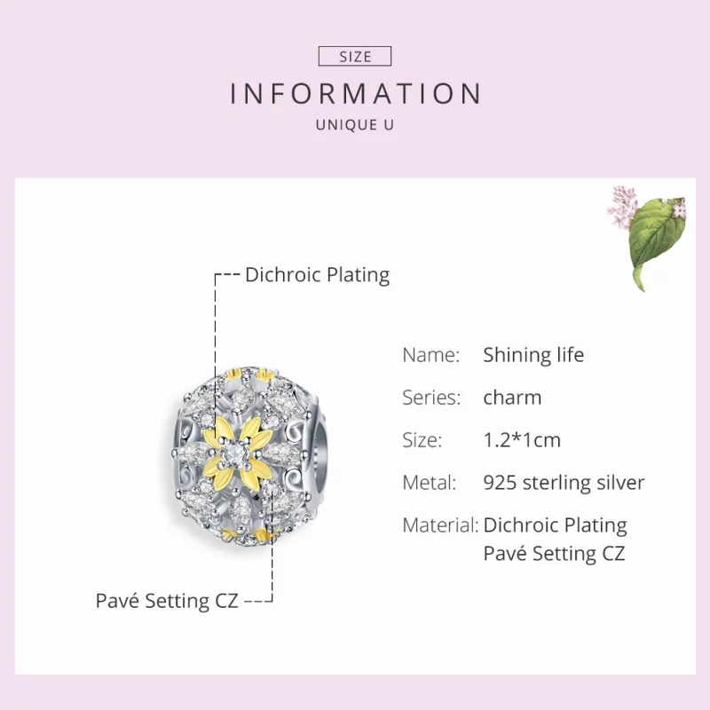 (image pour) Charm Style PANDORA La vie brillante - SCC1333 - Afficher 7