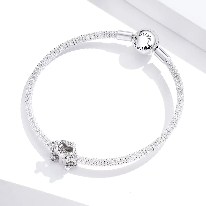 (image pour) Charm Style PANDORA La voiture citrouille de Cendrillon - BSC270 - Afficher 3