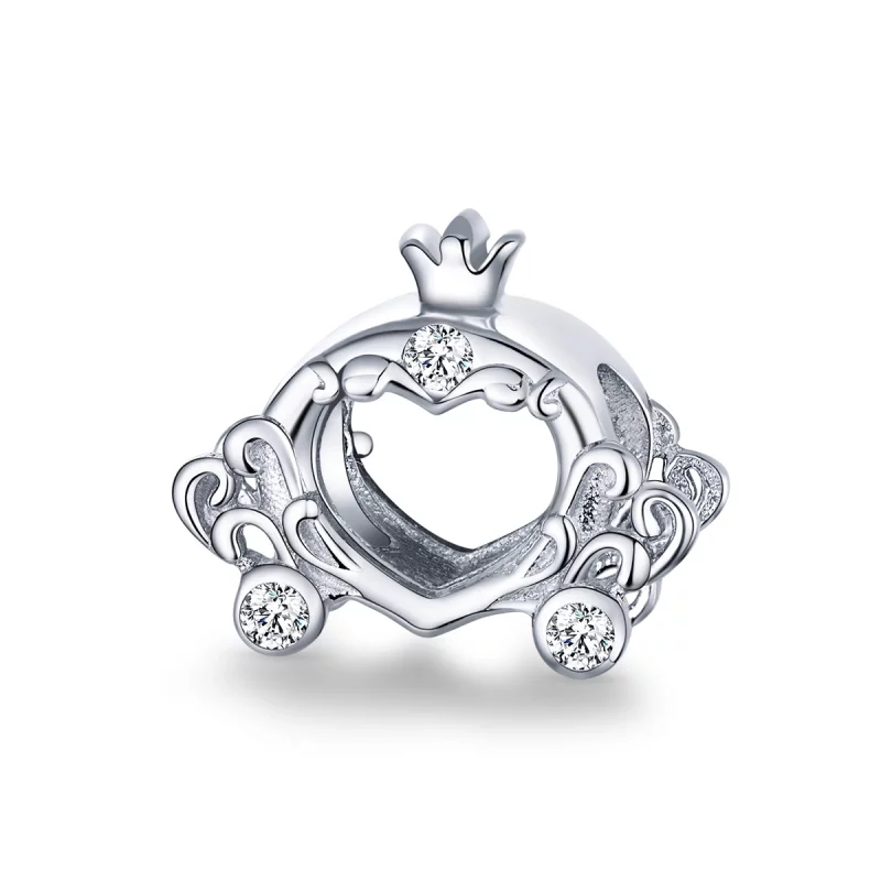 (image pour) Charm Style PANDORA La voiture citrouille de Cendrillon - BSC270