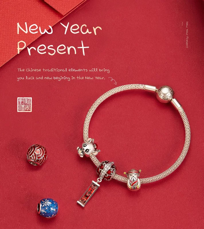 (image pour) Charm Style PANDORA Lanterne - BSC134 - Afficher 7