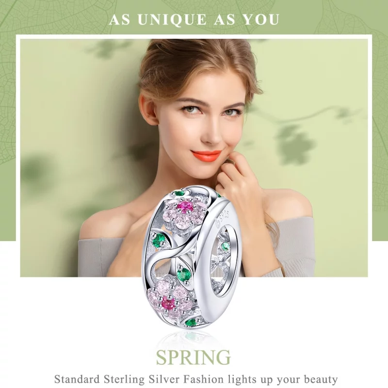 (image pour) Charm Style PANDORA Le printemps - BSC039 - Afficher 6