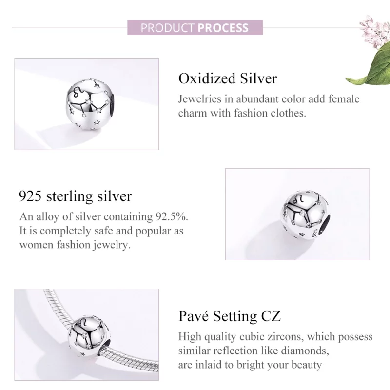 (image pour) Charm Style PANDORA Leo - SCC1218-5 - Afficher 2