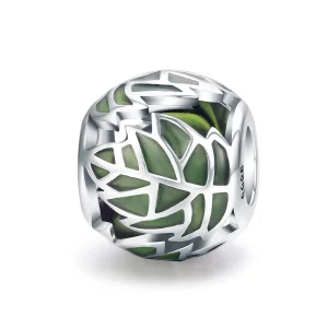(image pour) Charm Style PANDORA Les feuilles vertes sont amoureuses - SCC524