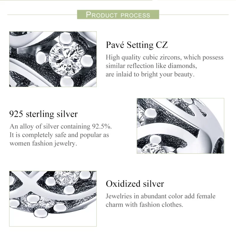 (image pour) Charm Style PANDORA Élégance - SCC732 - Afficher 7