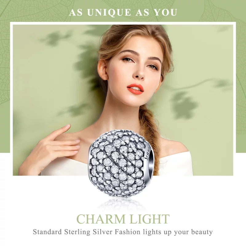 (image pour) Charm Style PANDORA Léger - SCC733 - Afficher 6