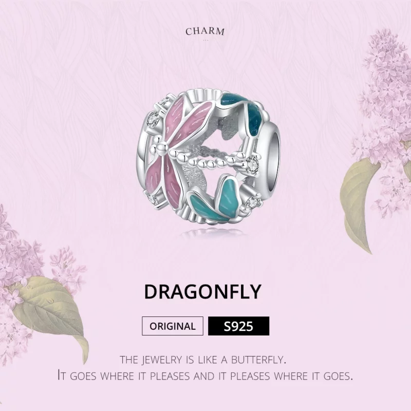 (image pour) Charm Style PANDORA Libellule - BSC198 - Afficher 6