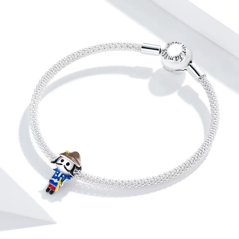 (image pour) Charm style Pandora Little Guard - SCC1639 - Afficher 3