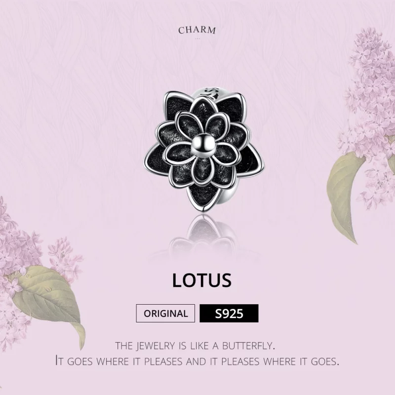 (image pour) Charm Style PANDORA Lotus - SCC1196 - Afficher 2