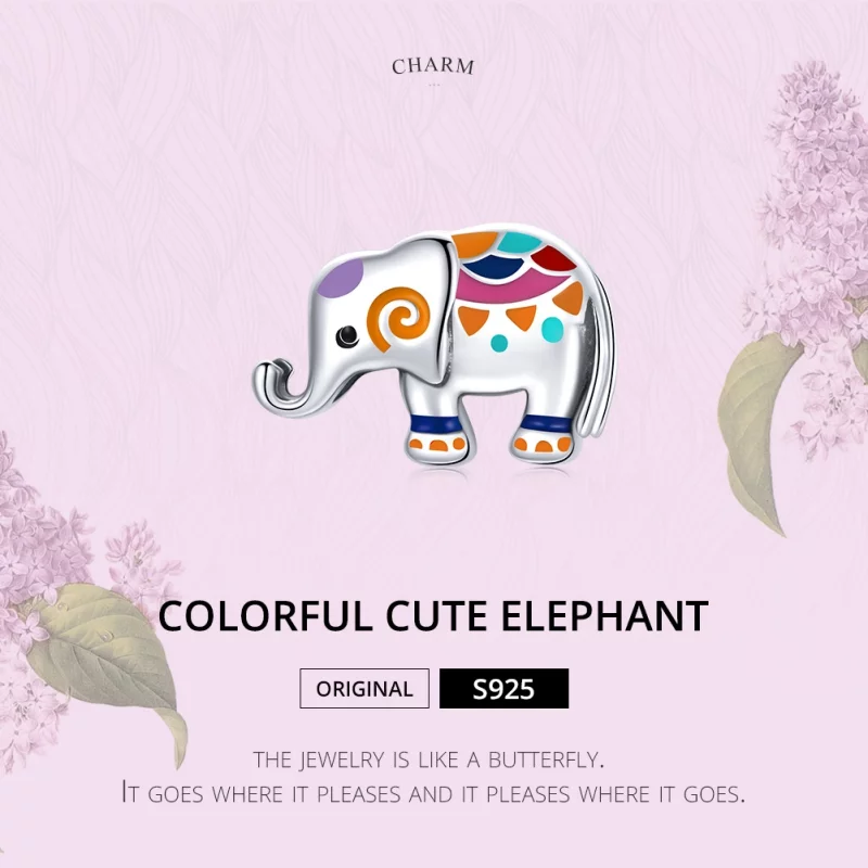 (image pour) Charm Style PANDORA Éléphant chanceux - SCC1790 - Afficher 6