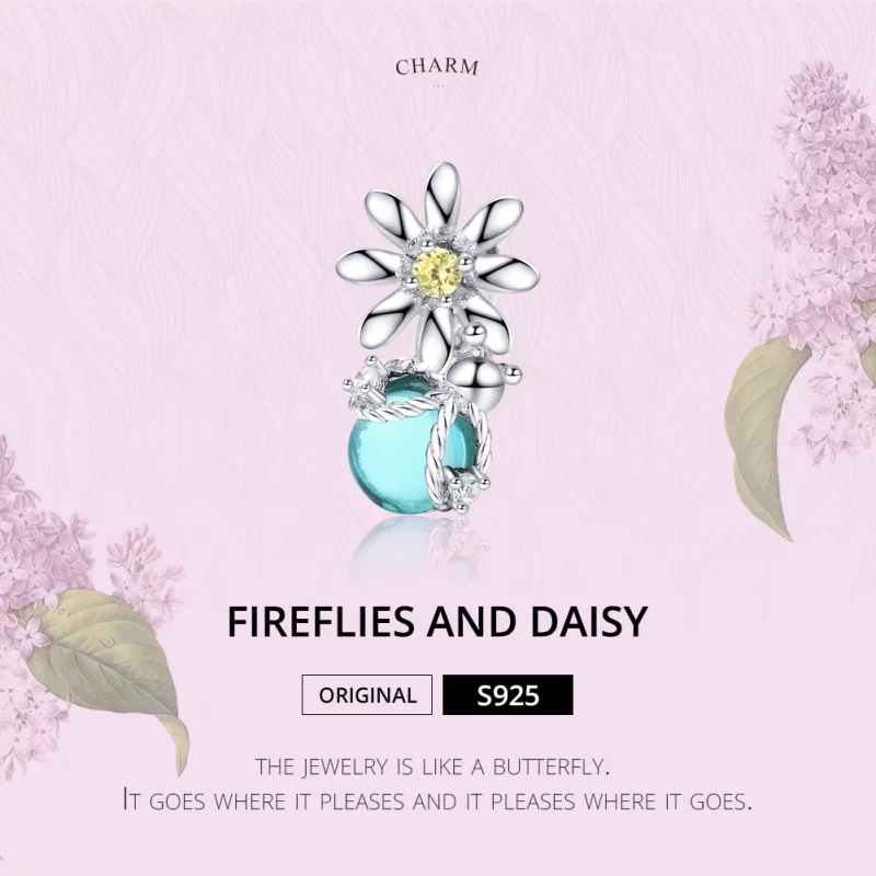 (image pour) Charm Style PANDORA Lucioles et marguerite - SCC1369 - Afficher 5