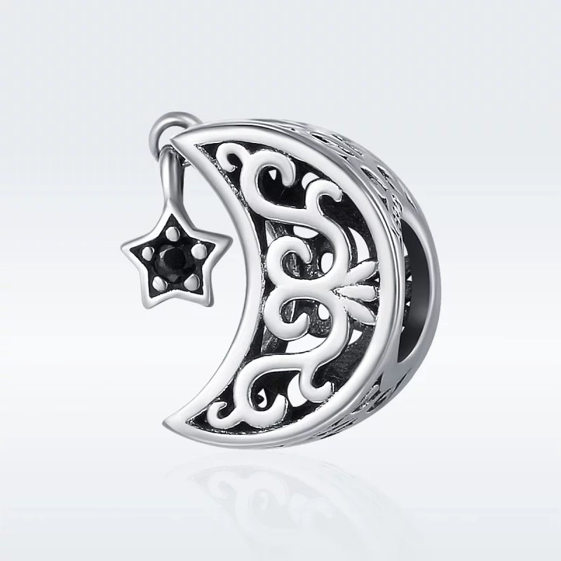 (image pour) Charm Style PANDORA Lune et étoile - SCC483 - Afficher 2