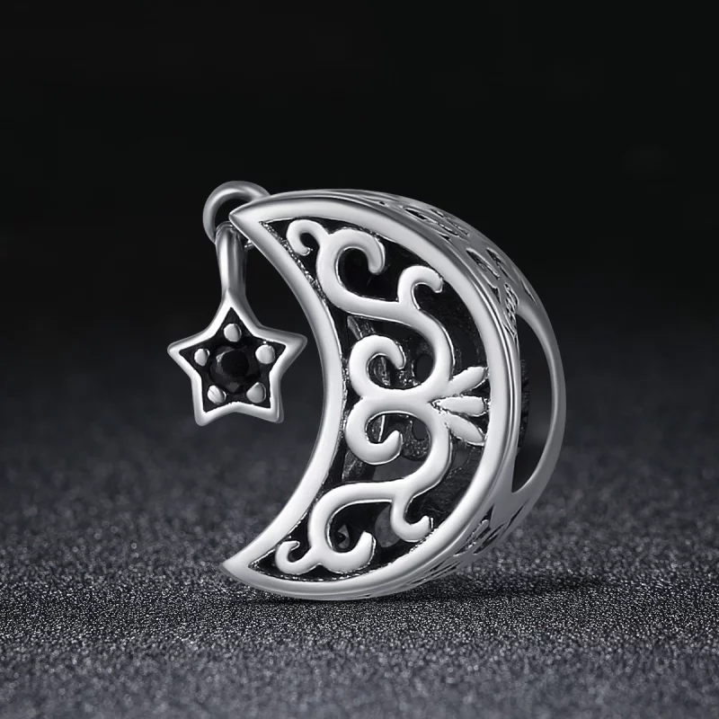 (image pour) Charm Style PANDORA Lune et étoile - SCC483 - Afficher 3