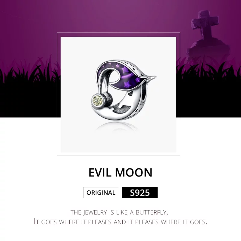 (image pour) Charm Style PANDORA Lune maléfique - SCC1618 - Afficher 6