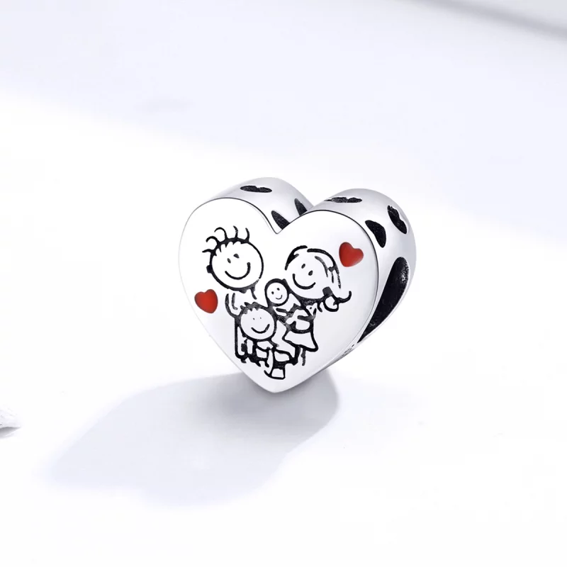 (image pour) Charm Style PANDORA Ma famille - BSC237 - Afficher 2