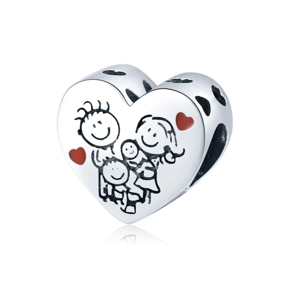 (image pour) Charm Style PANDORA Ma famille - BSC237