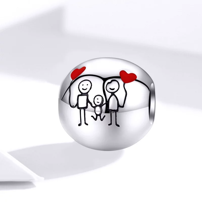 (image pour) Charm Style PANDORA Ma famille - SCC1339 - Afficher 2