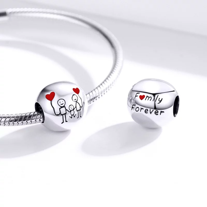 (image pour) Charm Style PANDORA Ma famille - SCC1339 - Afficher 4
