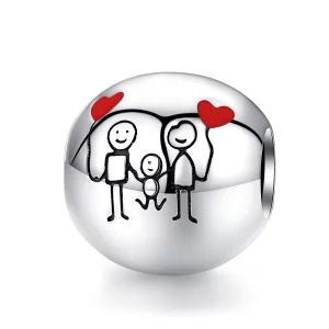Charm Style PANDORA Ma famille - SCC1339 (image pour) Charm Style PANDORA Ma famille - SCC1339