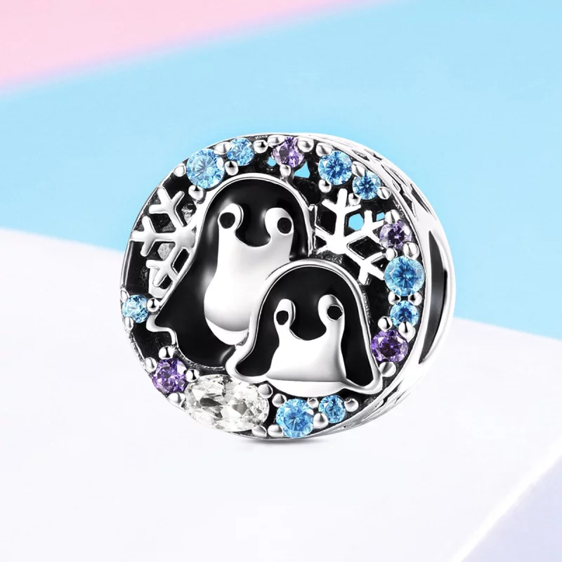 (image pour) Charm Style PANDORA Maison des Pingouins - SCC992 - Afficher 2