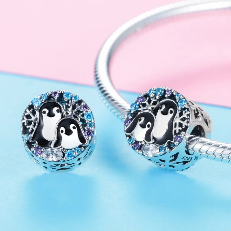 (image pour) Charm Style PANDORA Maison des Pingouins - SCC992 - Afficher 3