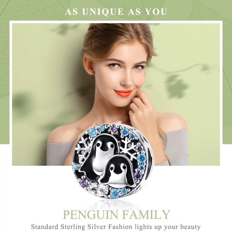 (image pour) Charm Style PANDORA Maison des Pingouins - SCC992 - Afficher 6