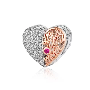(image pour) Charm Style PANDORA Maman Coeur - SCC1173