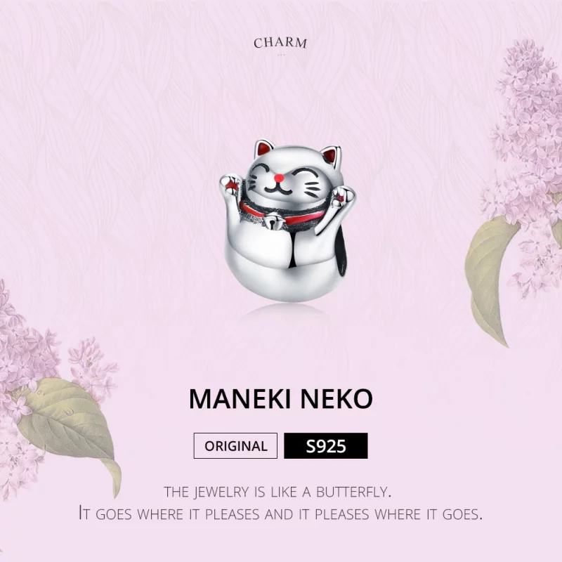 (image pour) Charm Style PANDORA Maneki Neko - SCC1178 - Afficher 2