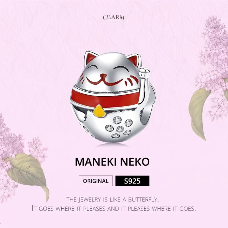 (image pour) Charm Style PANDORA Maneki Neko - SCC1374 - Afficher 5