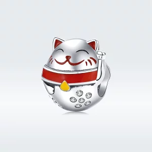 (image pour) Charm Style PANDORA Maneki Neko - SCC1374