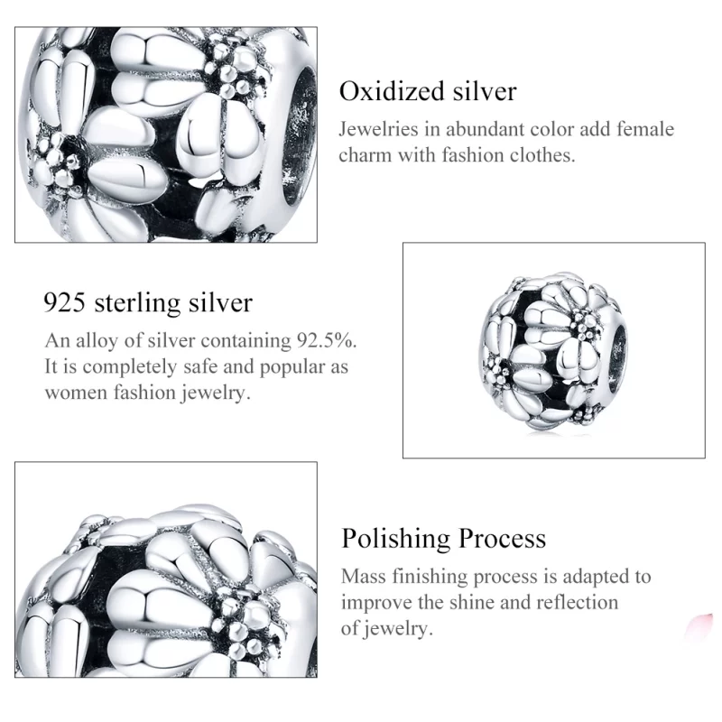 (image pour) Charm Style PANDORA Marguerite - SCC1487 - Afficher 6
