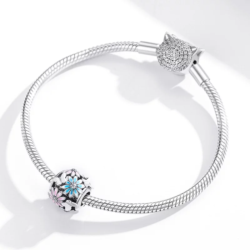 (image pour) Charm Style PANDORA Marguerites lumineuses - SCC1837 - Afficher 3