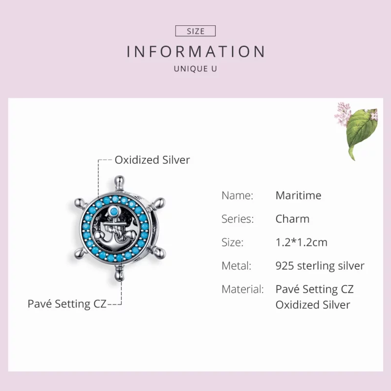(image pour) Charm Style PANDORA Maritime - SCC1200 - Afficher 3