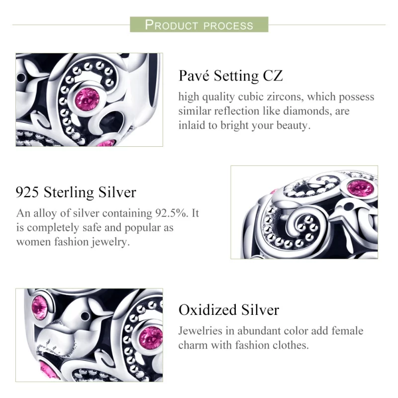 (image pour) Charm Style PANDORA Message d'amour - SCC1014 - Afficher 6
