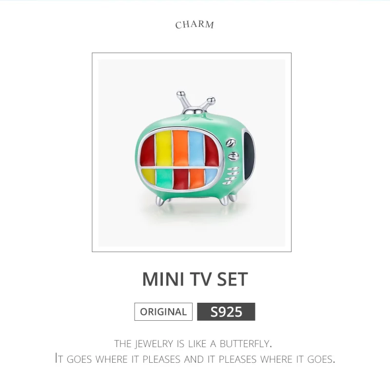(image pour) Charm Style PANDORA Mini téléviseur couleur - SCC1861 - Afficher 6