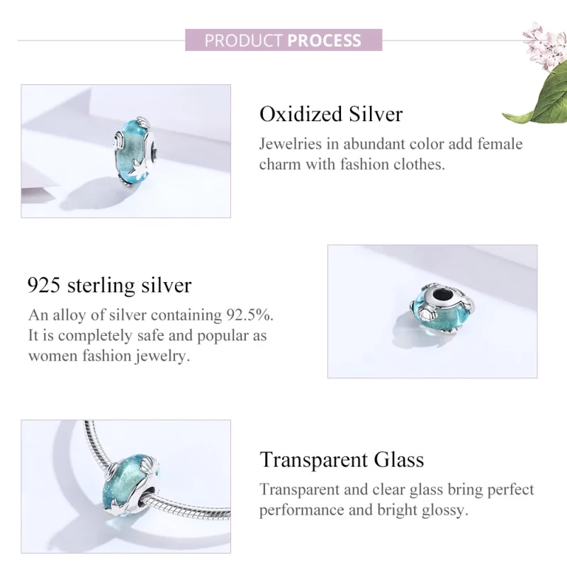 (image pour) Charm Style PANDORA Monde de la mer - SCC1257 - Afficher 2
