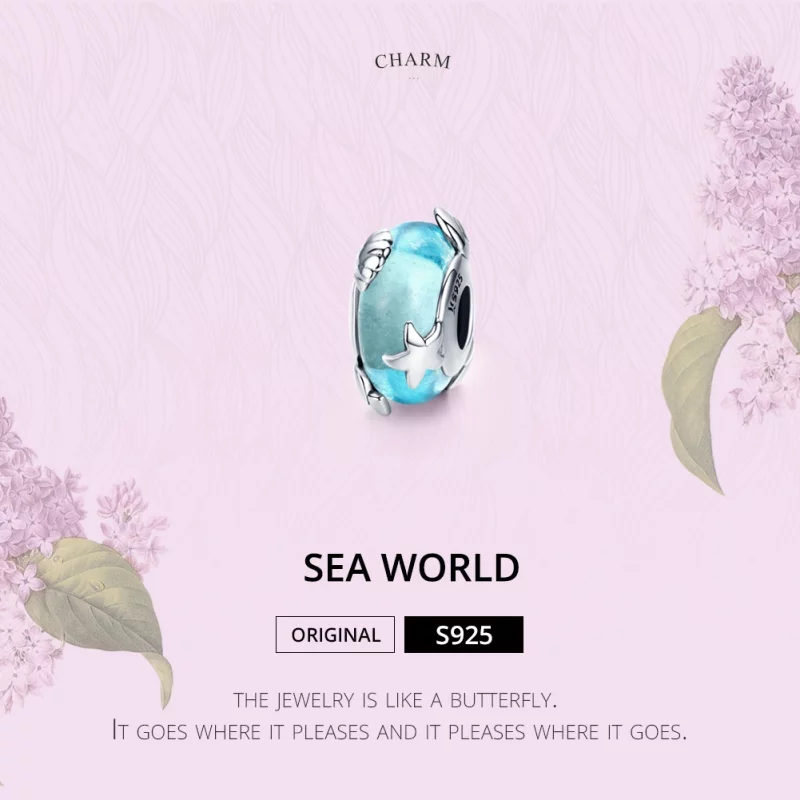 (image pour) Charm Style PANDORA Monde de la mer - SCC1257 - Afficher 3
