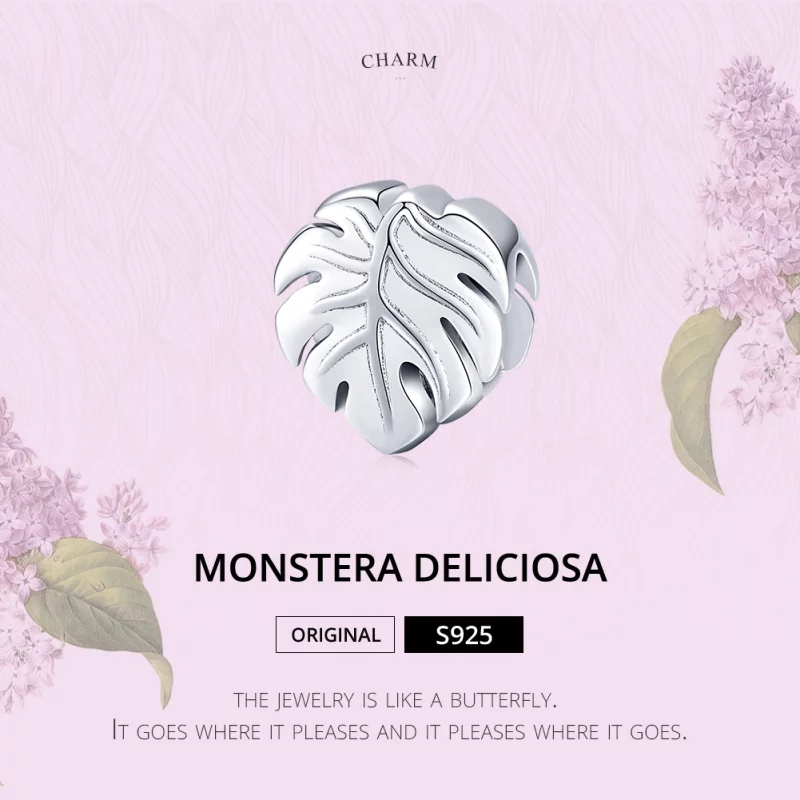 (image pour) Charm Style PANDORA Monstera Deliciosa - BSC141 - Afficher 6