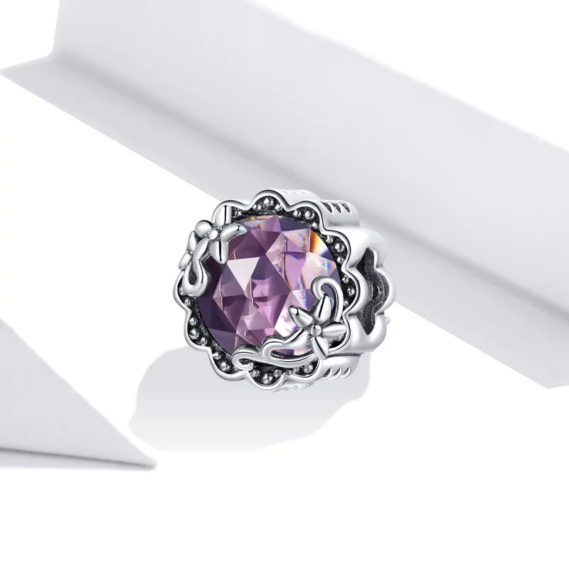 (image pour) Charm Style PANDORA Motif Améthyste - SCC1796 - Afficher 2