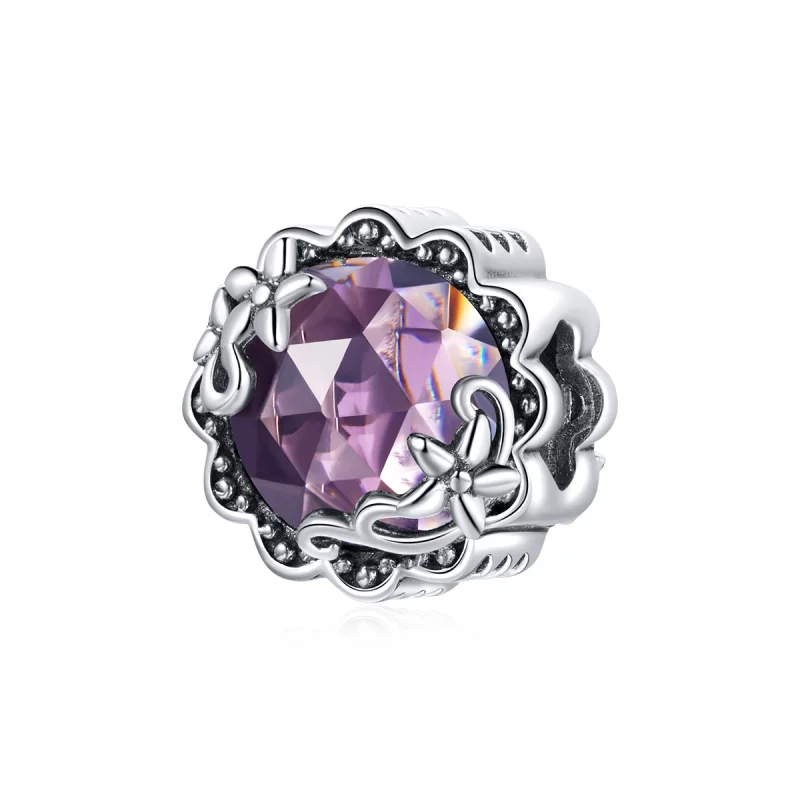 (image pour) Charm Style PANDORA Motif Améthyste - SCC1796