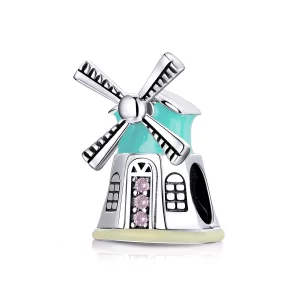 Charm Style PANDORA Moulin à vent - SCC1739 (image pour) Charm Style PANDORA Moulin à vent - SCC1739