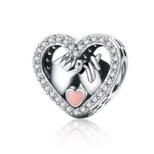 (image pour) Charm Style PANDORA Notre promesse Pinky pour toujours - SCC167