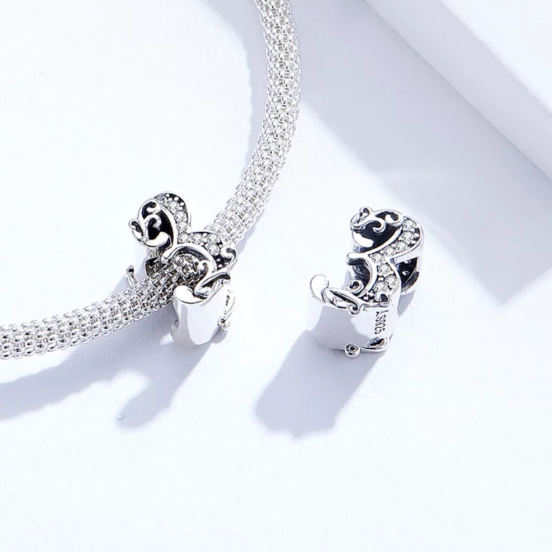 (image pour) Charm Style PANDORA Numéro 3 - SCC1418-3 - Afficher 4