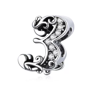(image pour) Charm Style PANDORA Numéro 3 - SCC1418-3