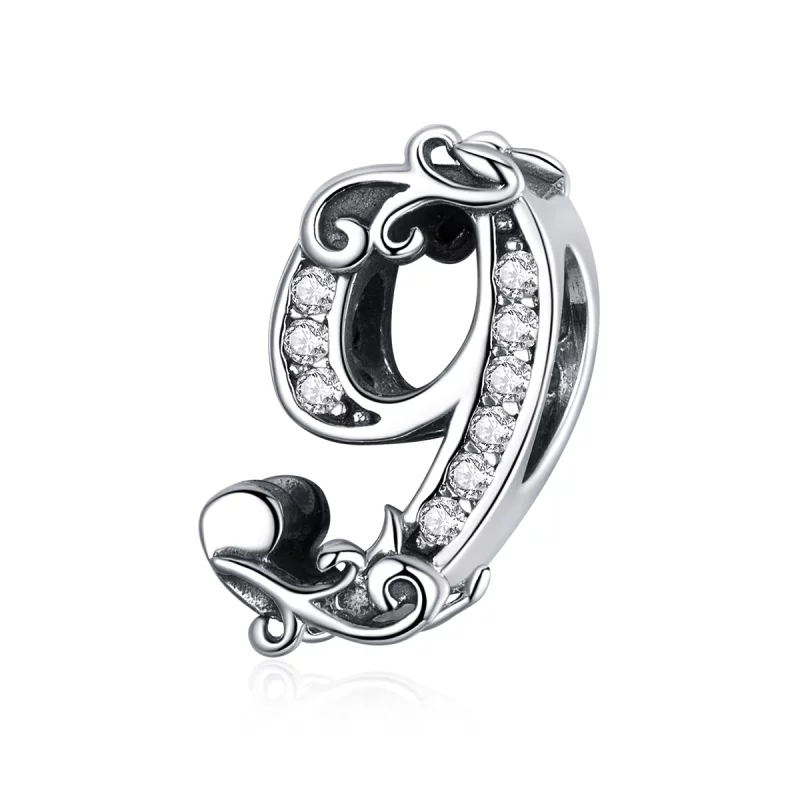 (image pour) Charm Style PANDORA Numéro 9 - SCC1418-9