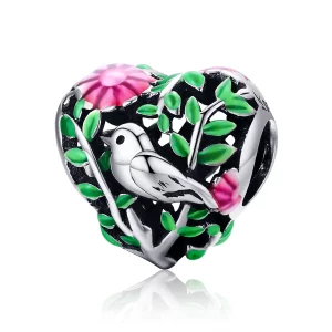 (image pour) Charm Style PANDORA Oiseaux Dans La Forêt - SCC647