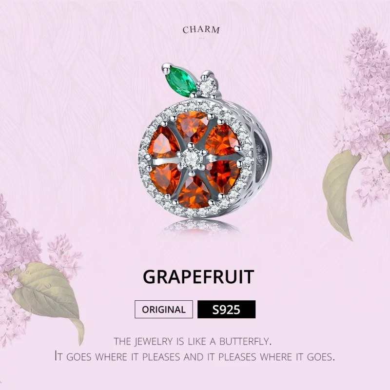 (image pour) Charm Style PANDORA Pamplemousse - SCC1277 - Afficher 3