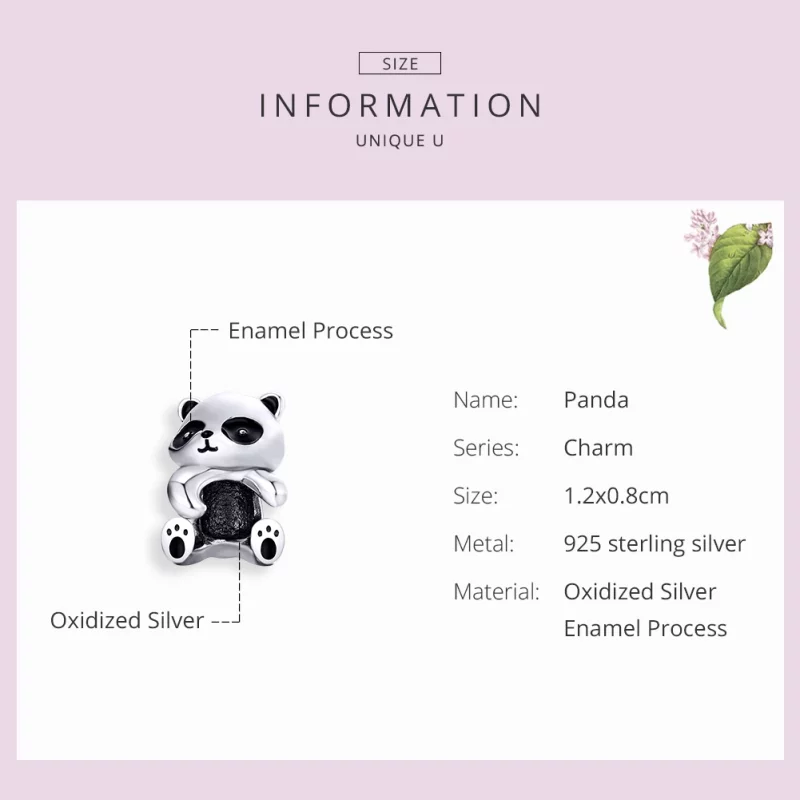 (image pour) Charm Style PANDORA Panda - SCC1175 - Afficher 3