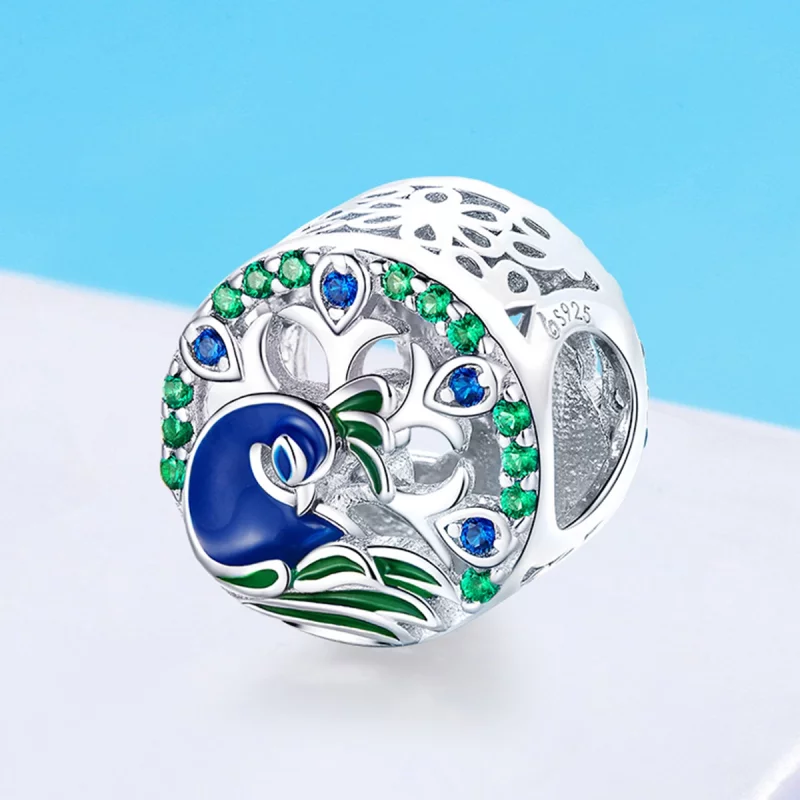 (image pour) Charm Style PANDORA Paon - BSC037 - Afficher 2