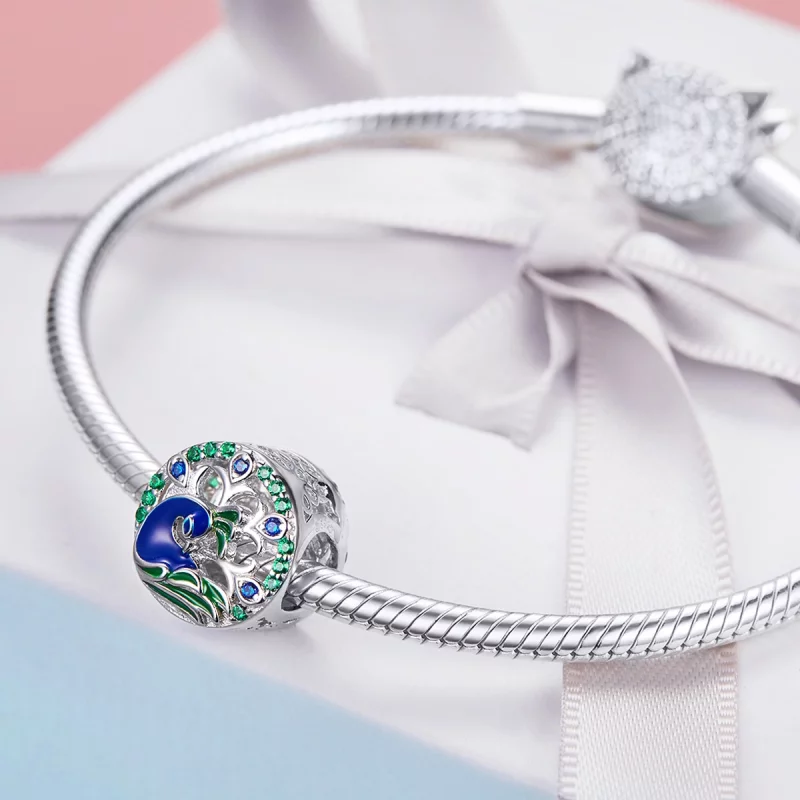(image pour) Charm Style PANDORA Paon - BSC037 - Afficher 4